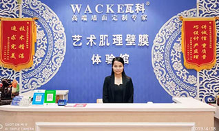 瓦科藝術肌理壁膜貴港店長劉文鳳：運籌帷幄，才能通往成功！